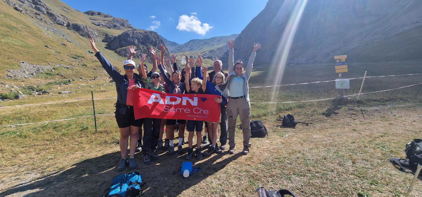 RANDONNEE ALPE DU LAUZET ADN Serre Che