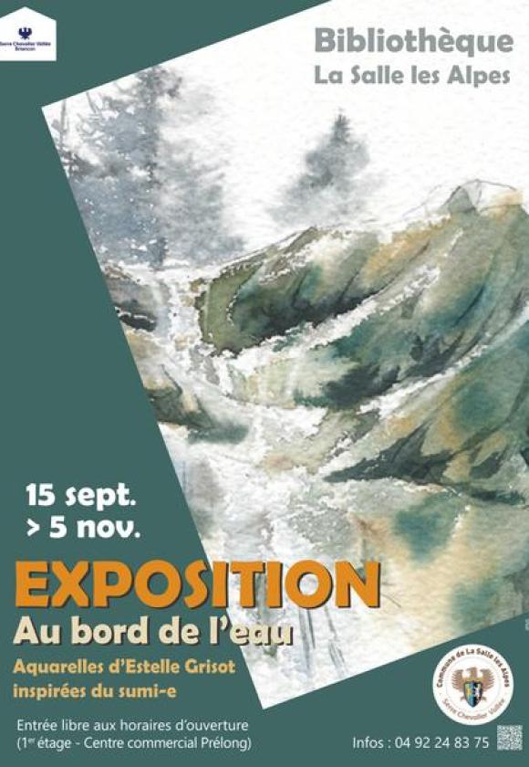 Exposition "Au bord de l'Eau"_La Salle-les-Alpes