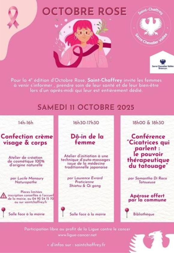 Octobre rose_Saint-Chaffrey