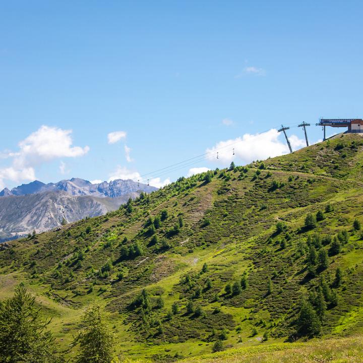 Domaine de Serre Chevalier l'été