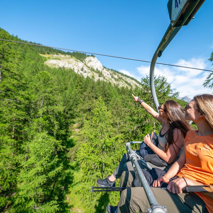Domaine de Serre Chevalier l'été