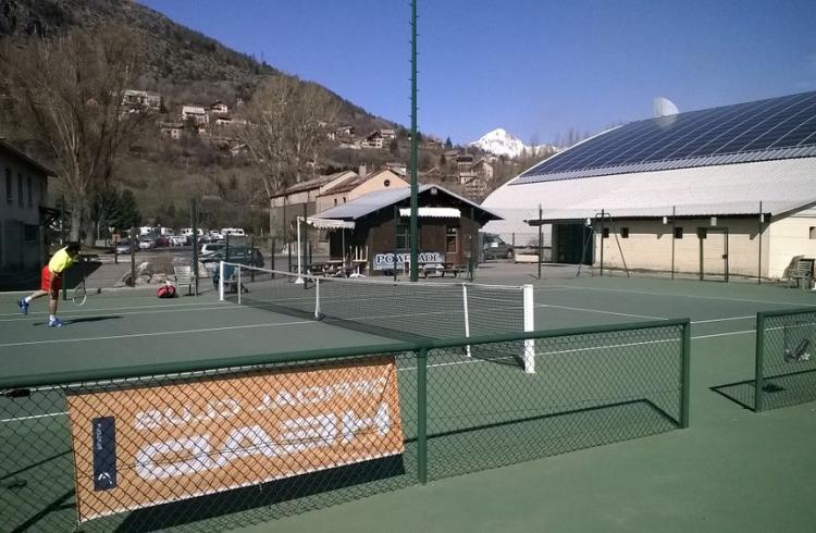 Tennis Club Briançon extérieur